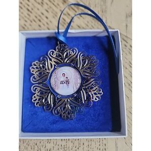 Our Lady Of The Artic Snow Ornament Fairbanks Alaska Snowflake Ornament
